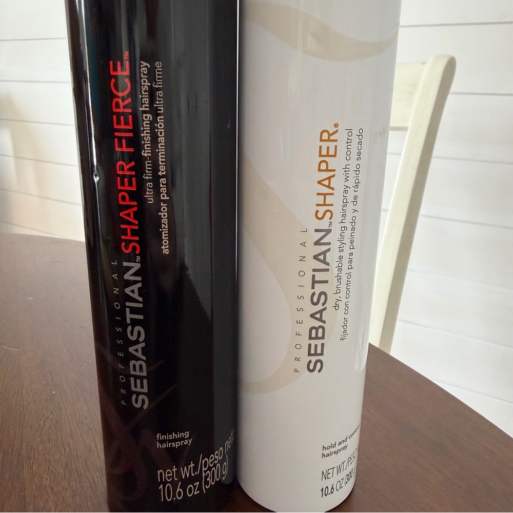 Sebastian hairspray duo NEW Sebastian shaped Fierce & Sebastian shaper 10.6oz ea - Picture 2 of 6